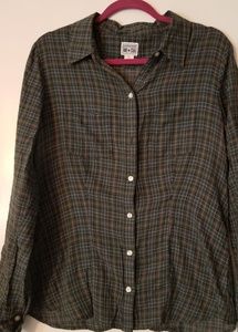 Converse plaid shirt